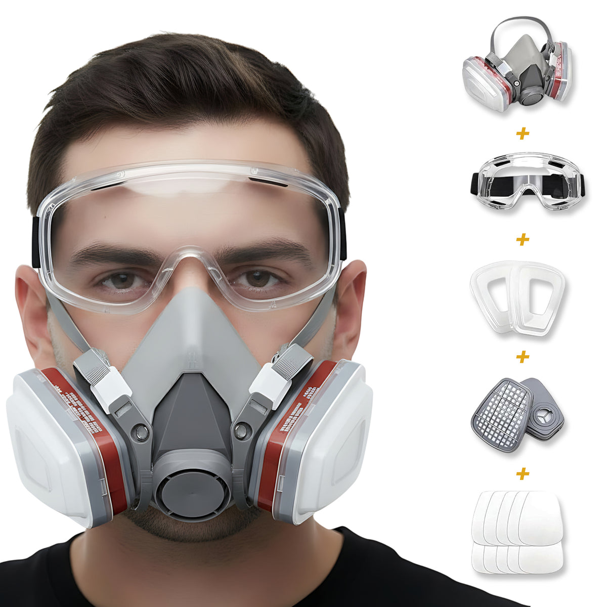TS-M101-F Carbon Filter Set for TS-M101 Respirator – Tesoro's Highest-Rated Product