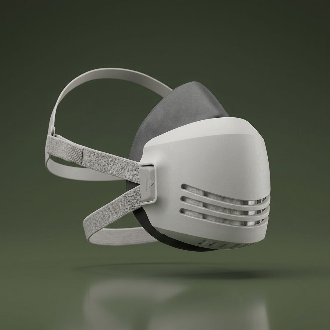 TS-AX Reusable Half Mask Respirator – with 7 PM2.5 Filters