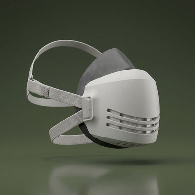 TS-AX Reusable Half Mask Respirator – with 7 PM2.5 Filters