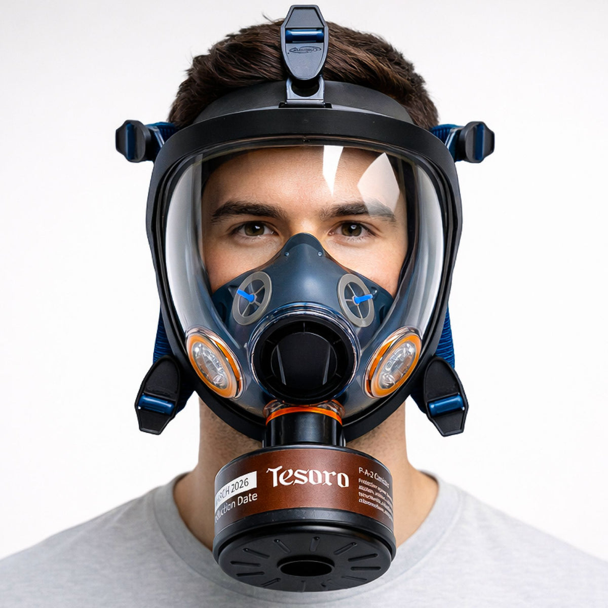 TS-100X-F 40mm Activated Carbon Filter for TS-100X Gas Mask